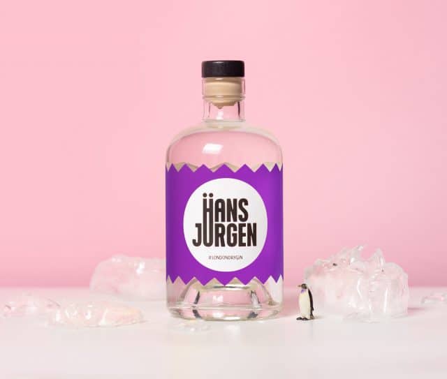 Hans Jürgen London Dry Gin Winter Eiszeit